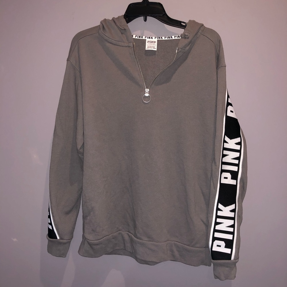 Pink Quarter Zip